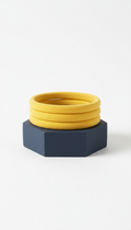 Signal yellow hair band set for visibility