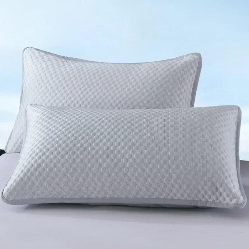 Summer Cooling Pillowcase Solid Color Ice Bean Bean Pillowcase Cool Feeling Air Conditioning Cover Washable (No Pillow) 48X70Cm